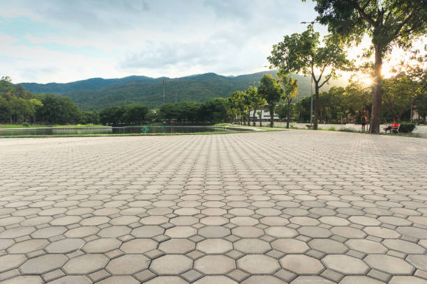 Residential Paver Driveway in Rome, IL