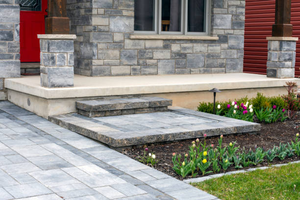 Permeable Paver Driveway in Rome, IL